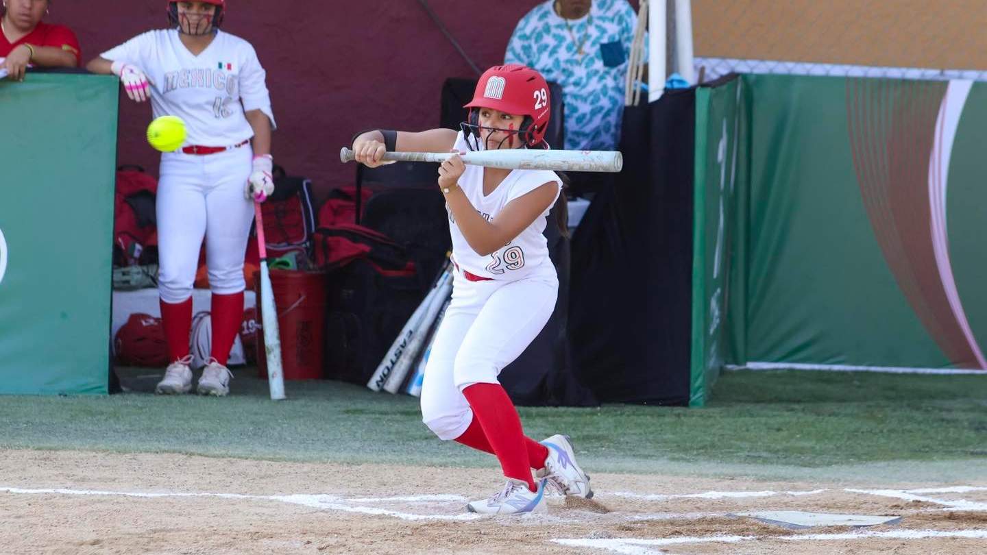 MÉXICO, CON TRES SONORENSES, SIGUE EN LA  PELEA EN PANAMERICANO DE SOFTBOL U15 FEMENIL